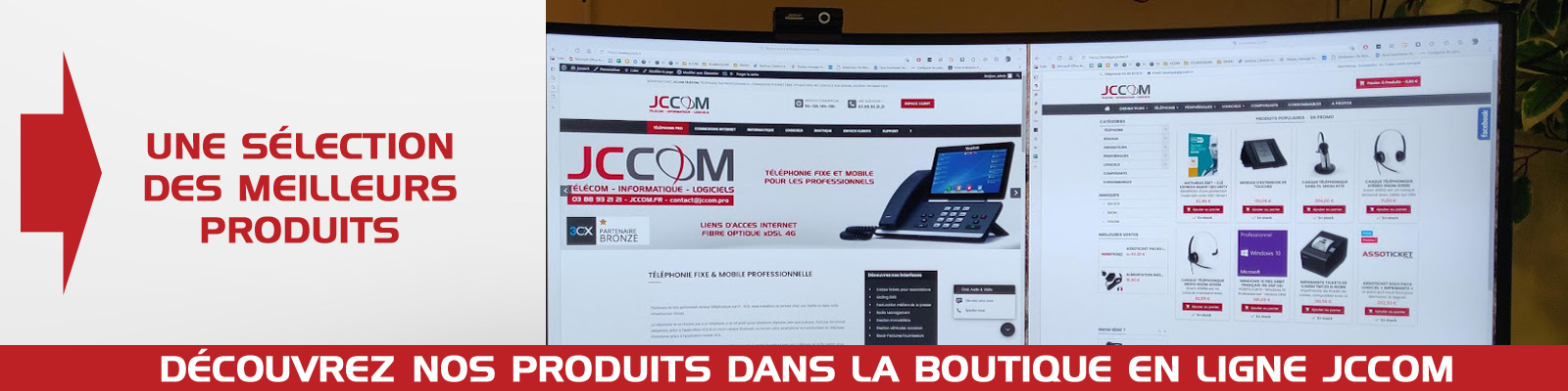 Découvrez la boutique JCCOM